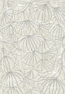 Motifs de feuilles ondulantes - cartissi