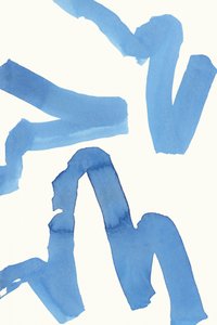 Abstrait bleu fluide