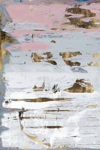 Abstrait rose doré - cartissi