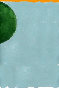 Cercle vert, bleu apaisant - cartissi