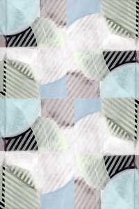 Formes pastel entrelacées - cartissi