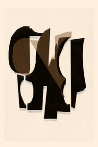 Formes abstraites superposées
