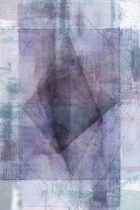 Abstrait géométrique en superpositions - cartissi