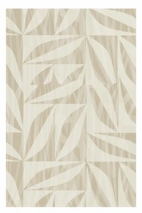 Motif de feuilles superposées - cartissi