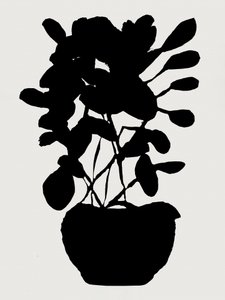 Silhouette botanique moderne