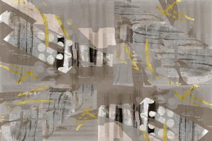 Abstrait moderne en or - cartissi