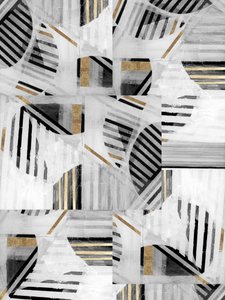 Abstraction graphique moderne - cartissi