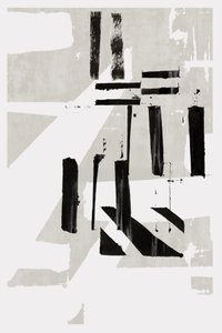 Lignes abstraites monochromes - cartissi