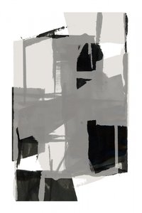 Formes abstraites monochromes - cartissi
