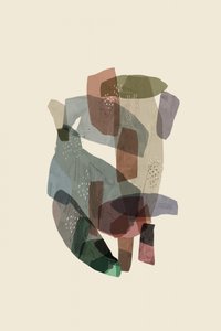 Formes abstraites aux tons discrets - cartissi