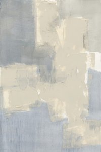 Abstrait bleu-beige discret