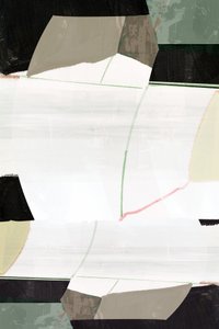 Abstrait géométrique aux tons discrets