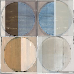 Cercles géométriques aux tons neutres - cartissi