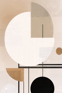 Abstrait géométrique neutre - cartissi