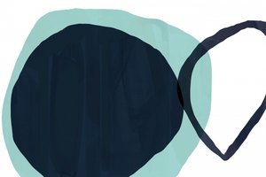 Bleu sarcelle en superposition