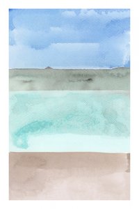 Ciel serein, mer, sable
