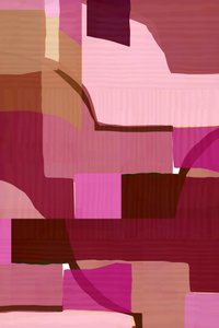 Abstrait rose et marron - cartissi