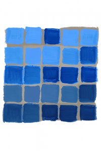 Grille « Nuances de bleu » - cartissi