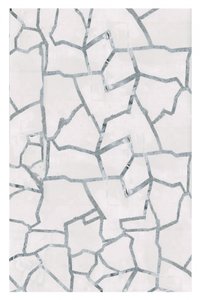 Fragments géométriques argentés - cartissi
