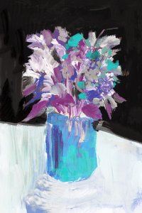 Nature morte florale éclatante