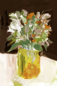Bouquet de fleurs éclatant - cartissi