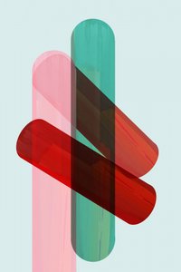 Superposition géométrique éclatante