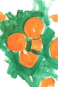 Fruits orange vif