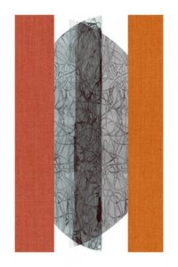 Composition abstraite chaleureuse - cartissi