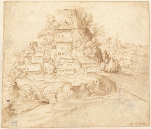 Un village niché au pied d