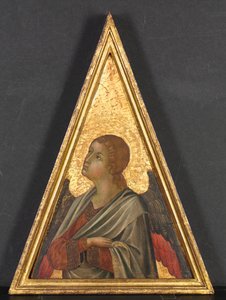 Pinacle avec ange - circle of Niccolò di Segna