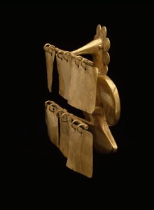 Pendentif de hocco avec pendeloques
