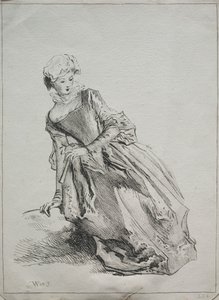 Femme assise