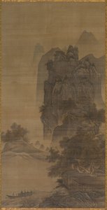 Paysage - follower of Sesshū Tōyō