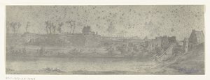 Vue de Maastricht, 1672 - frères Moreau