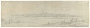 Vue de Naarden, 1672 (série de dessins de l