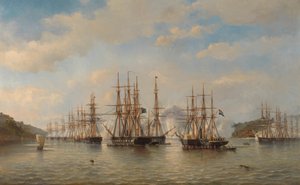 Escadrons néerlandais, anglais, français et américains dans les eaux japonaises pendant l
