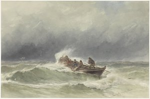 Sauvetage en mer - jonkheer Jacob Eduard van Heemskerck