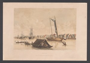 Rive et rade à Paramaribo - jonkheer Jacob Eduard van Heemskerck