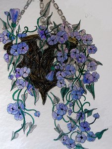 Fleurs suspendues, 2014 (aquarelle, encre) - linda arthurs