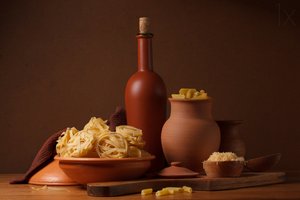 Nature morte dans une cuisine italienne - magnola