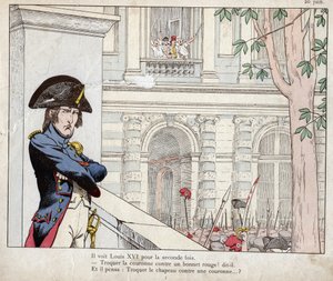 Il vit Louis XVI pour la deuxième fois (Invasion des Tuileries, 20 juin)