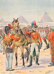 Troupes françaises à toutes les époques : 9e demi-brigade de bataille en Égypte