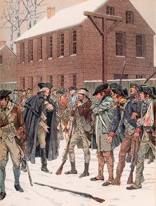 Jacques Marie Gaston Onfroy de Breville dit JOB (1858-1931) - George Washington tente de raisonner certains des mutins de l