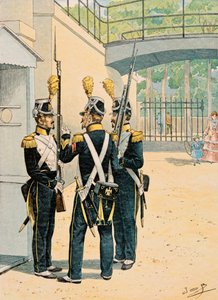 Tenue des troupes françaises à toutes les époques : Voltigeurs de la Garde Impériale