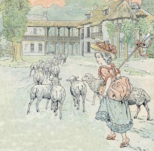 Chanson : Il pleut, Il pleut bergère
