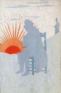 Il est réveillé par les premiers rayons du soleil d