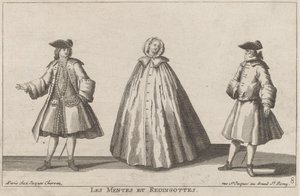 Les Mentes et Redingottes - published by Jacques Chéreau