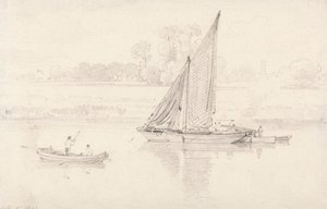 La Tamise à Kew, 9 février 1806