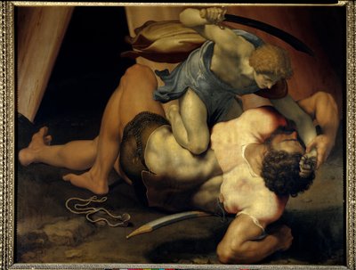 David et Goliath - Daniele da  Volterra