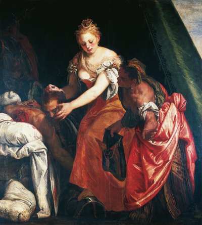 Judith avec la tête d
